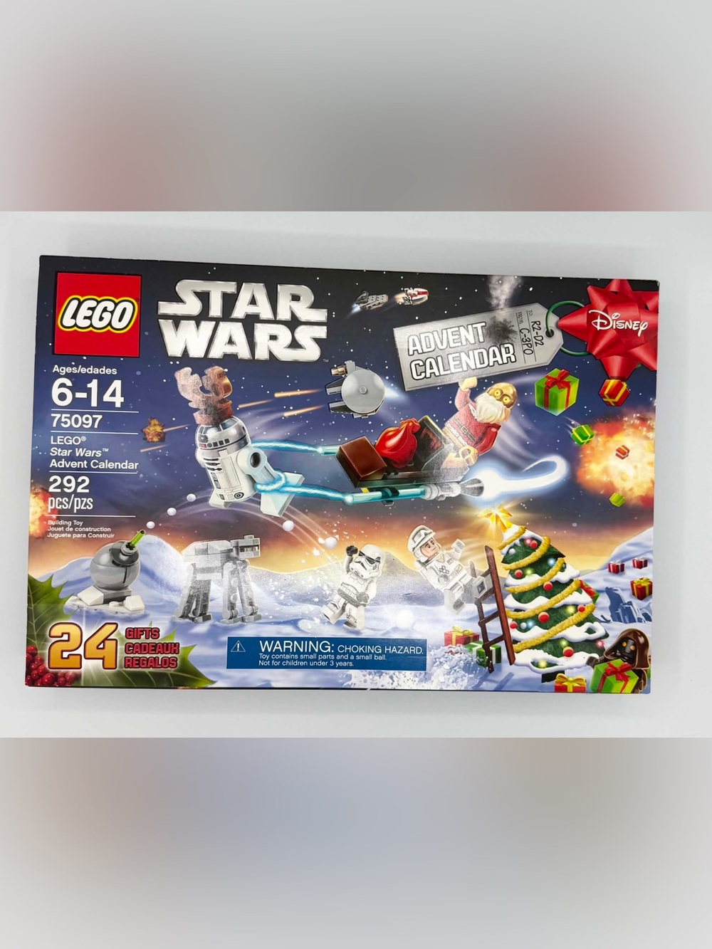 100% LEGO Star Wars 75097 Advent Calendar 2015 complete, retired
